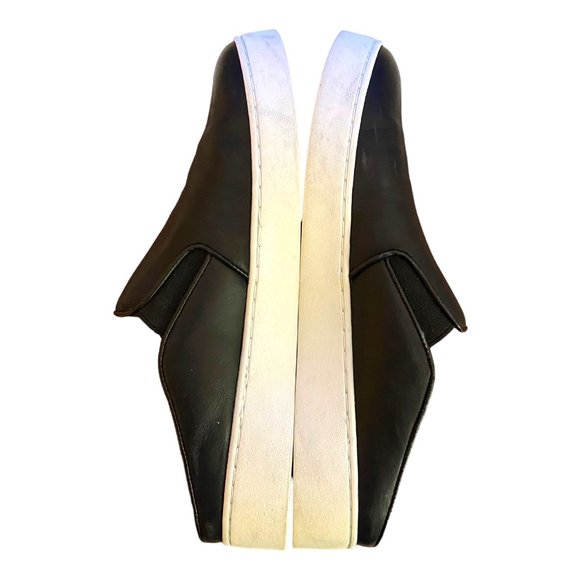 Vionic Splendid Dakota Women US 8.5 Black Leather Slip on Mule Stability Support - Picture 8 of 13